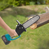 6'' Cordless Electric Chainsaw with Rechargeable Battery