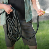 Man holding Knot-Free Hose