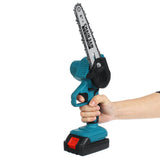 6'' Cordless Electric Chainsaw with Rechargeable Battery